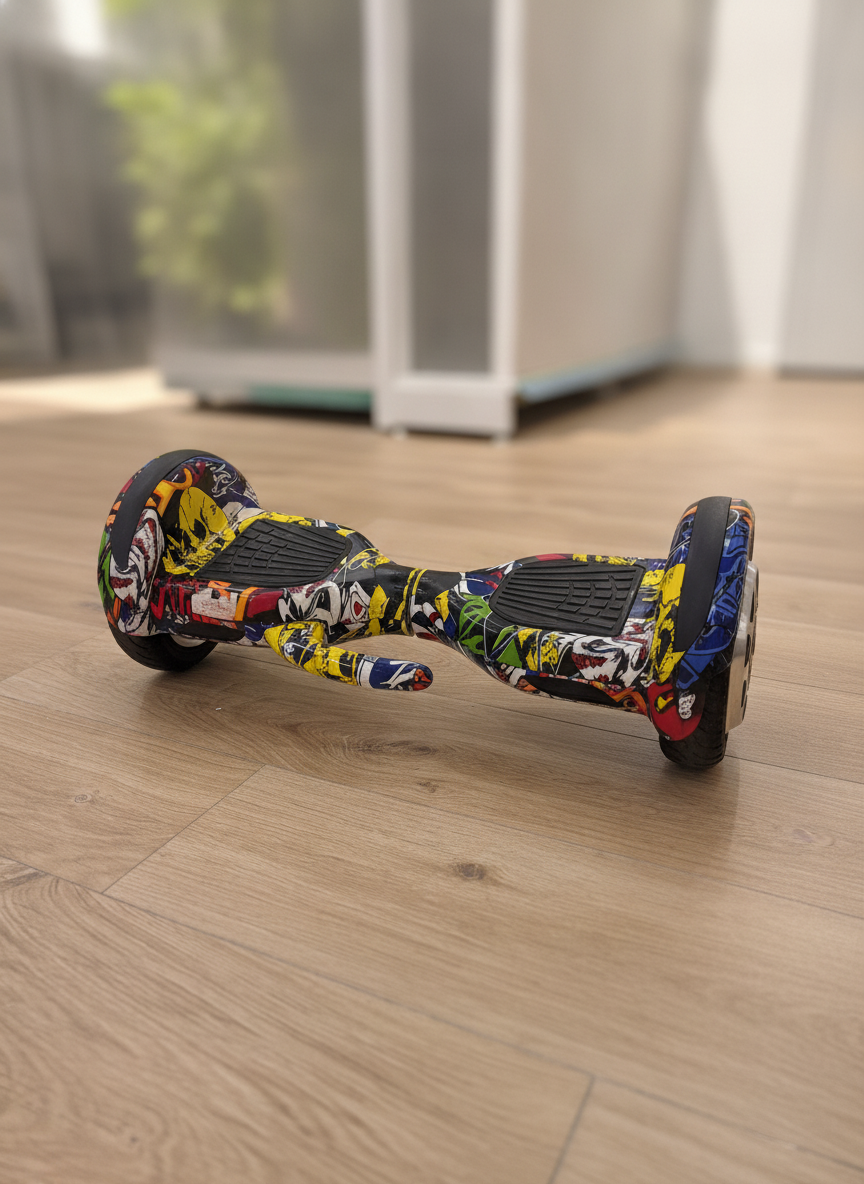 Graffiti Art Self-Balancing Hoverboard