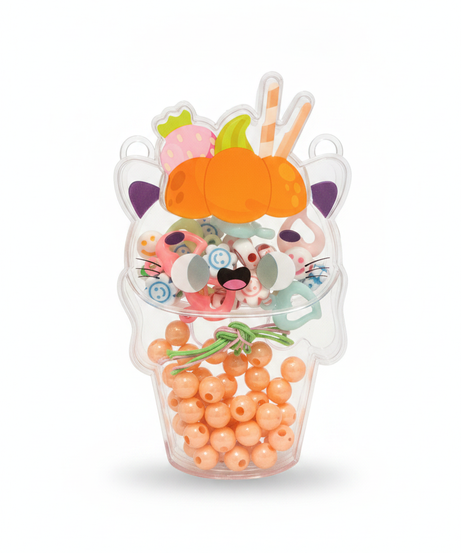 Cute Cartoon Head DIY Charm & Bead Kit