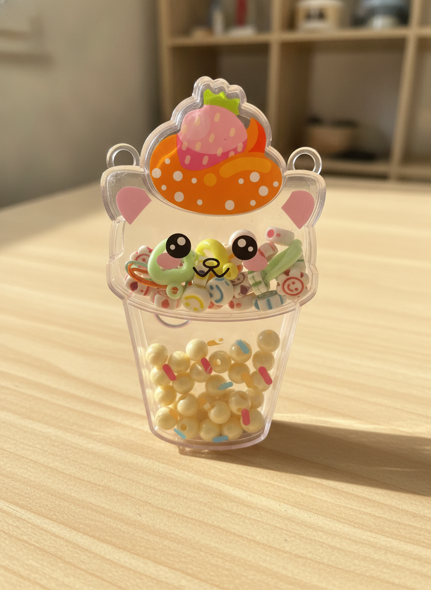 Kawaii Character Cup Bead Craft Kit