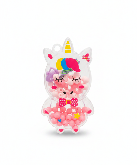 Unicorn Shaker Keychain Charm