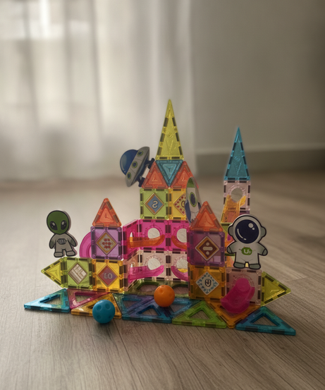 Magnetic Building Tiles 70 PCS