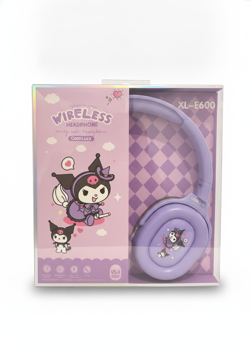 GoodLuck Kuromi XL-E600 Wireless Headphone