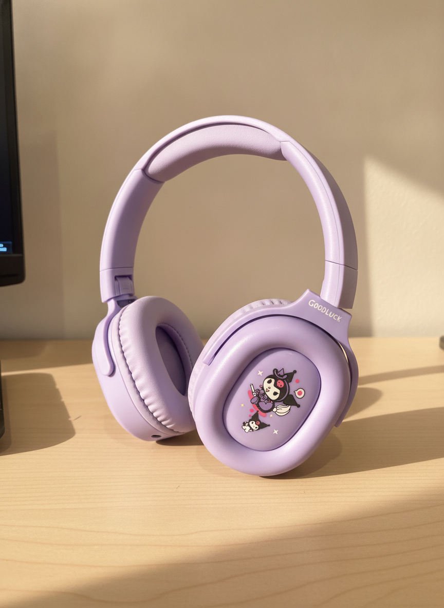 GoodLuck Kuromi XL-E600 Wireless Headphone