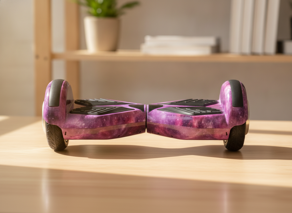 Purple Galaxy Self-Balancing Electric Hoverboard (8 inch)