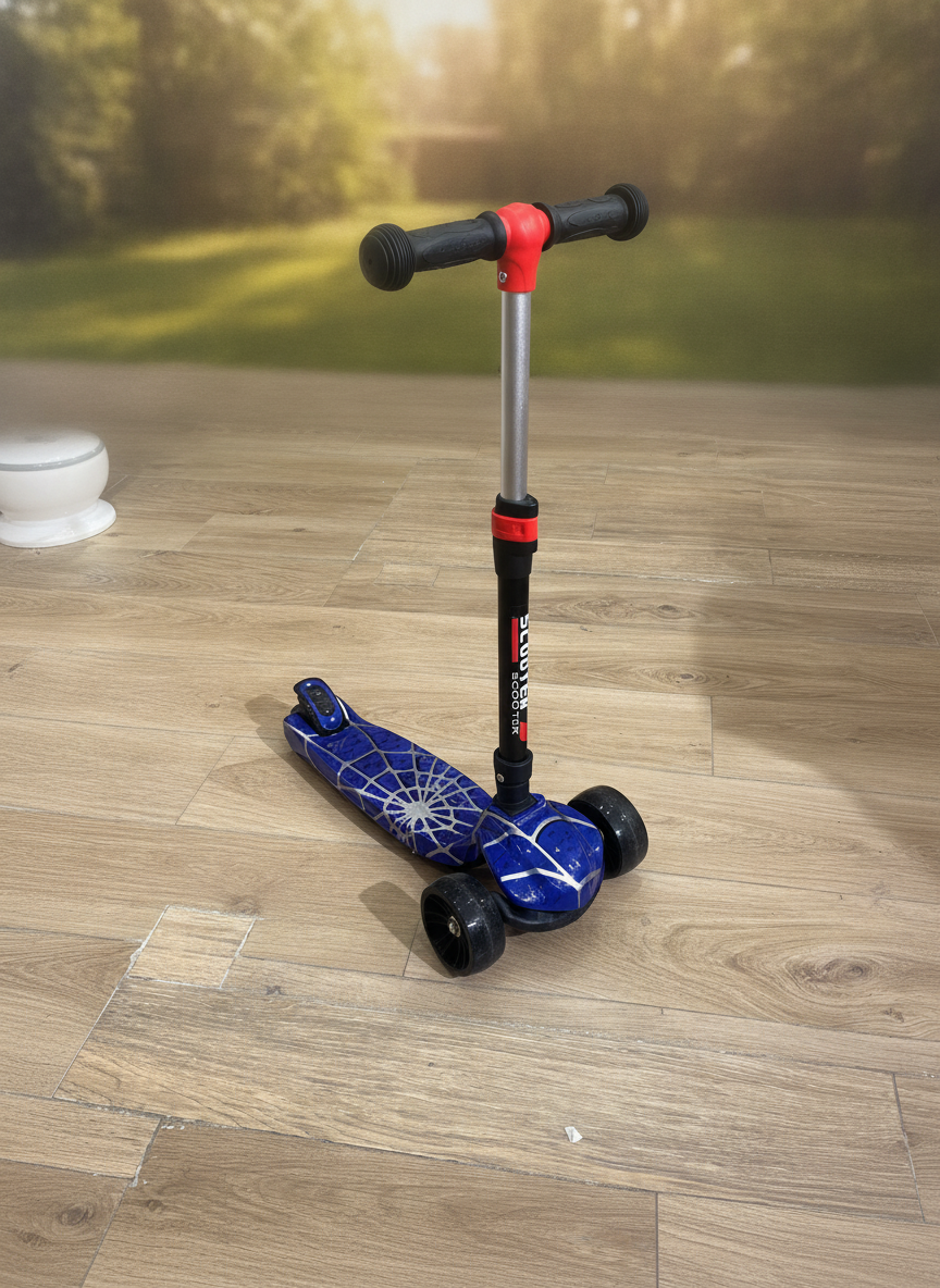 Spiderweb 3-Wheel Kids' Scooter