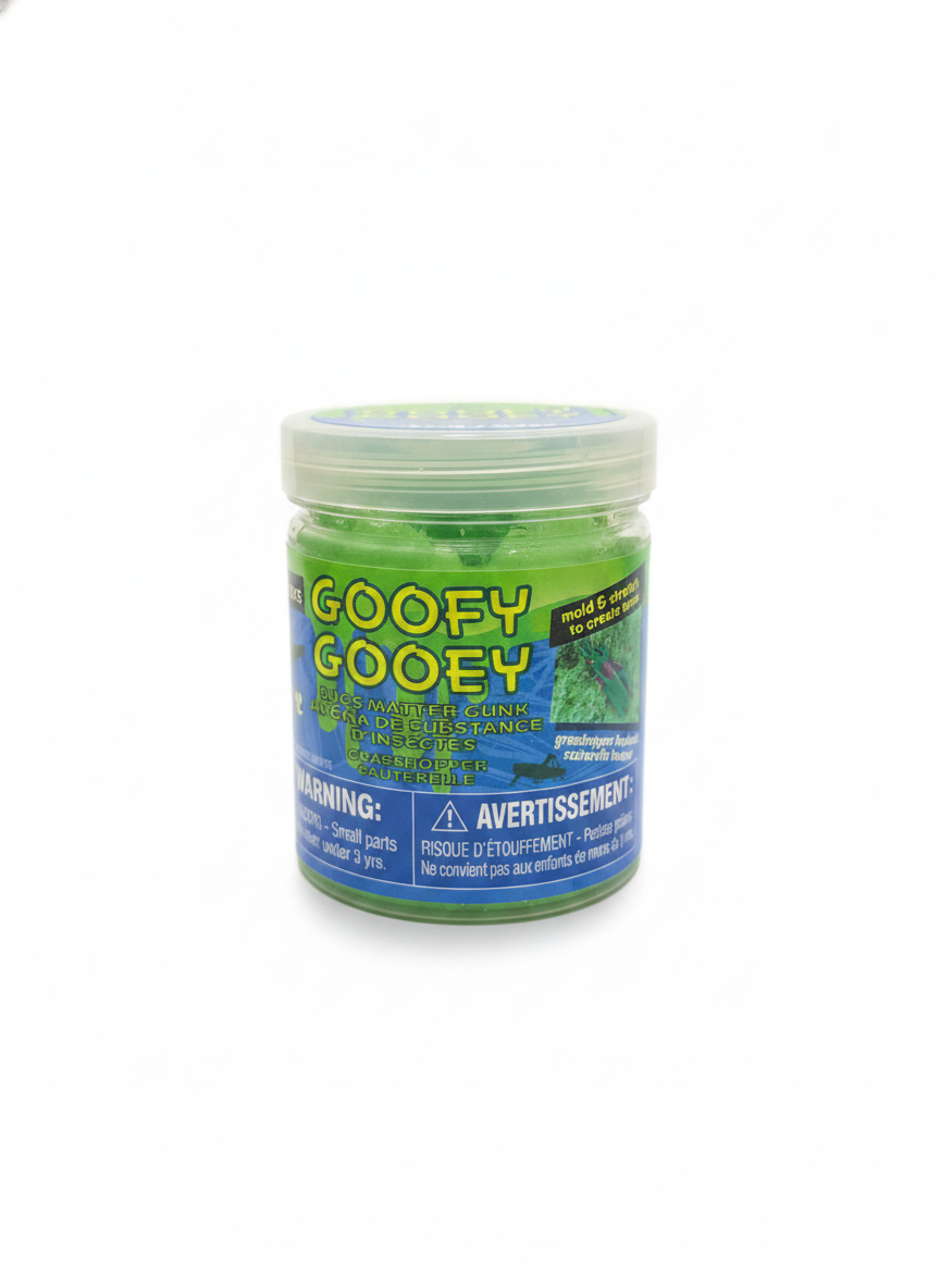 Goofy Gooey Bugs Matter Gunk - Grasshopper