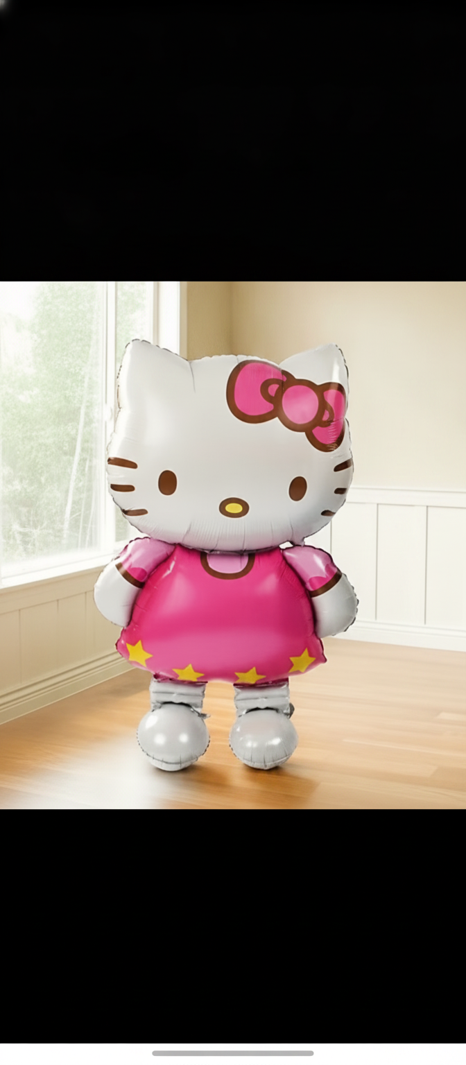 Giant Hello Kitty Standing Foil Balloon