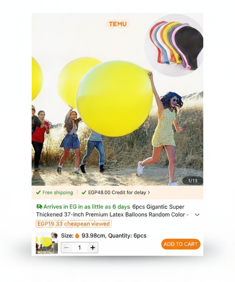 1pcs Gigantic Super Thickened 37-Inch Premium Latex Balloons Random Color