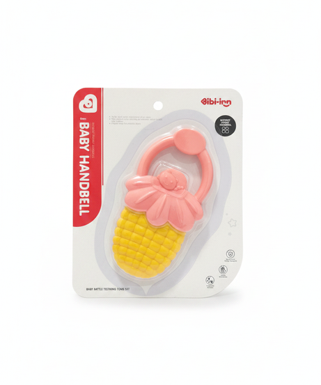 Gibi-inn Baby Handbell Teething Rattle