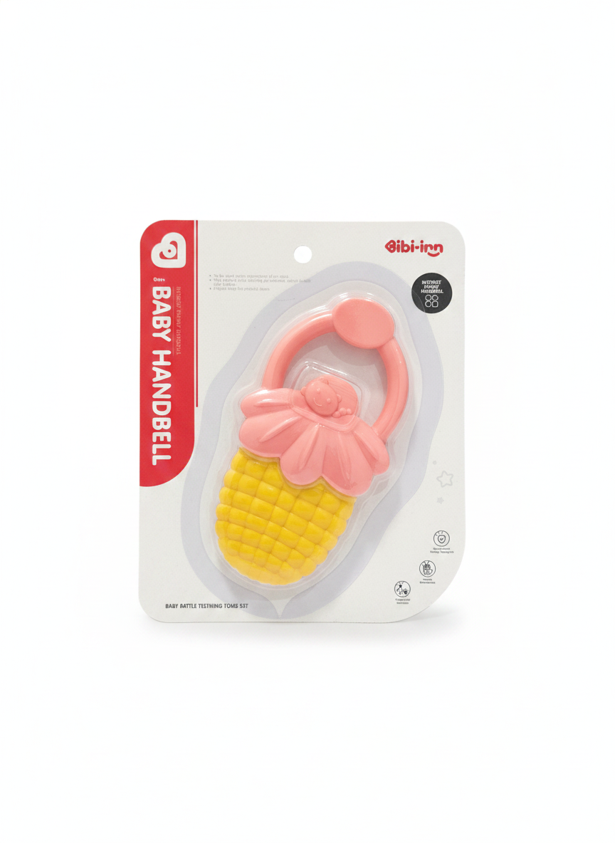 Gibi-inn Baby Handbell Teething Rattle