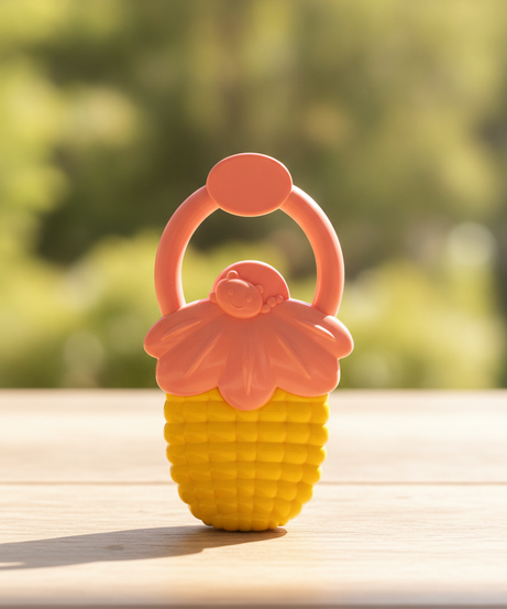 Gibi-inn Baby Handbell Teething Rattle