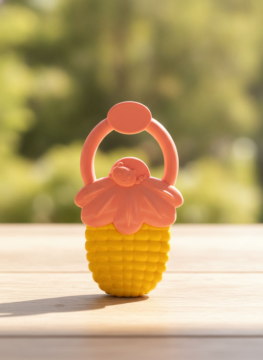 Gibi-inn Baby Handbell Teething Rattle