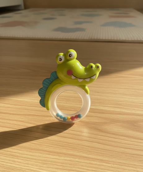 bibi-ing Baby Funny Handbell Rattle Teething Toy