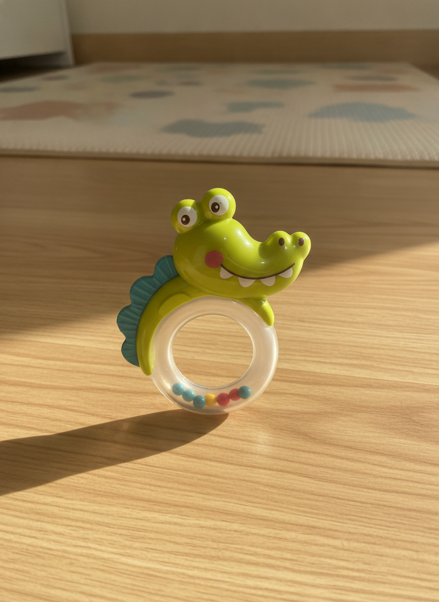bibi-ing Baby Funny Handbell Rattle Teething Toy