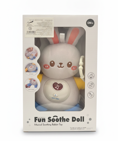 Fun Soothe Doll Musical Soothing Rabbit Toy