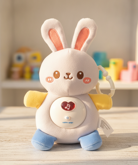 Fun Soothe Doll Musical Soothing Rabbit Toy