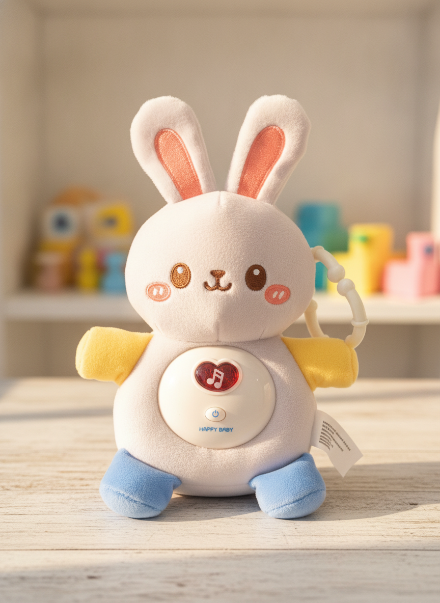 Fun Soothe Doll Musical Soothing Rabbit Toy