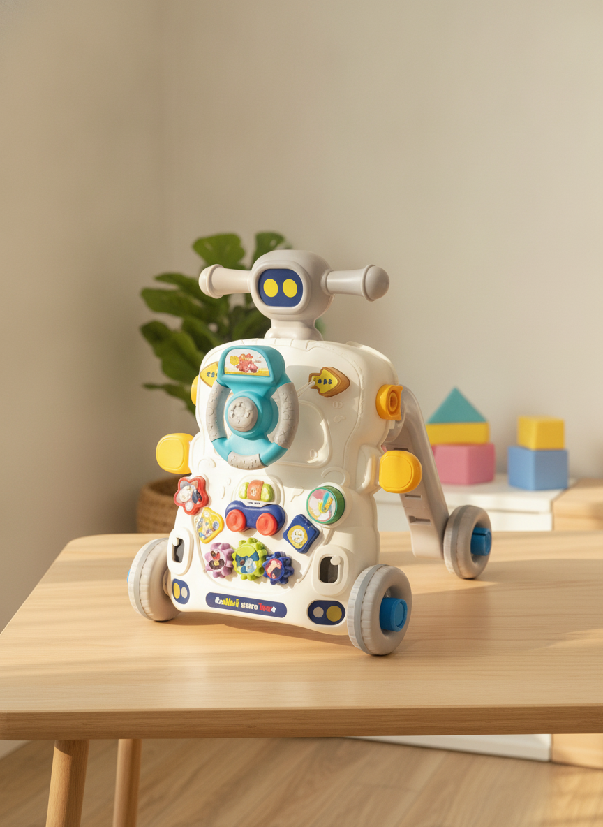 Bibi-inn 5-in-1 Activity Walker Ride On And Scooter