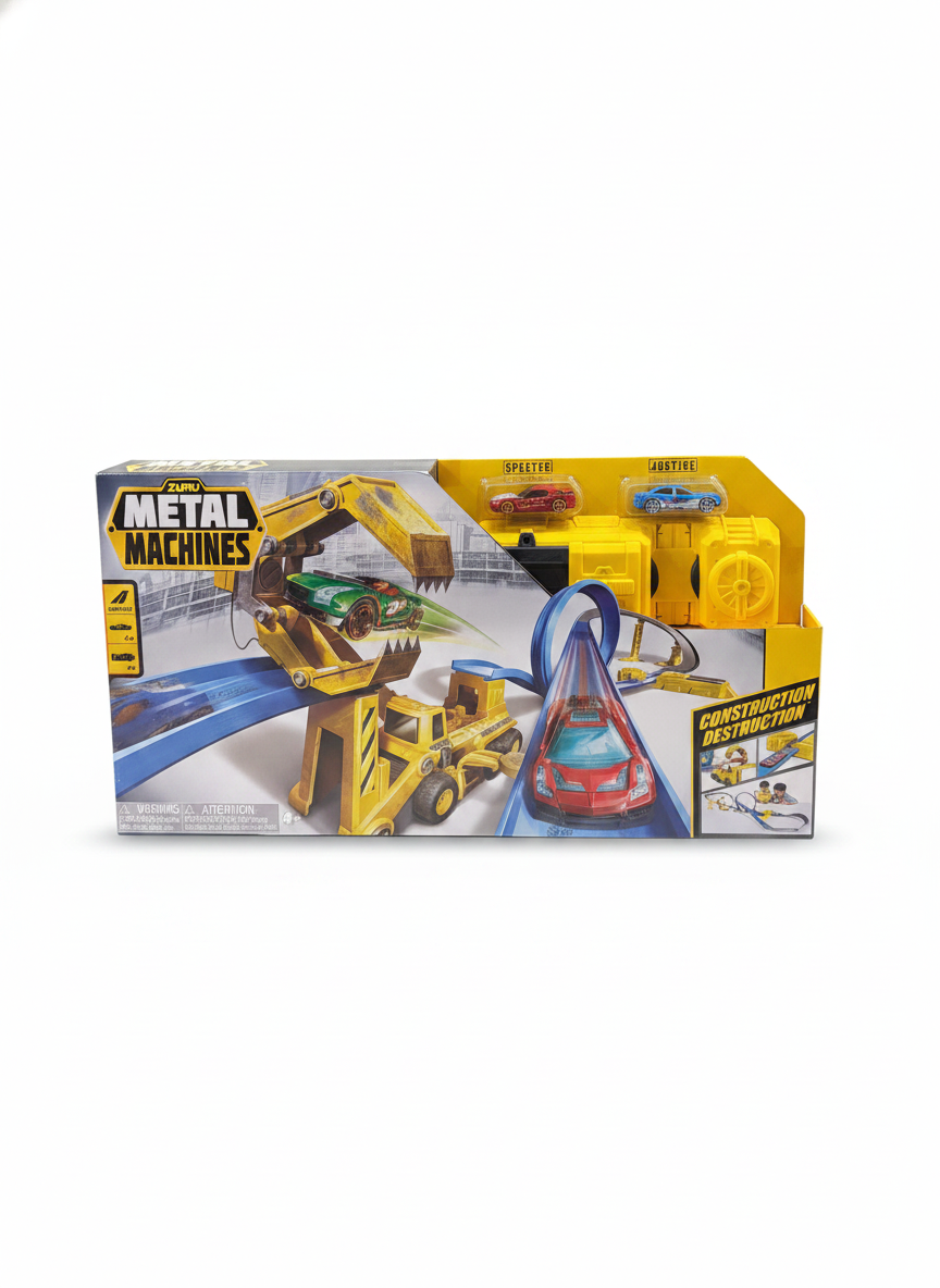 ZURU Metal Machines Construction Destruction Playset