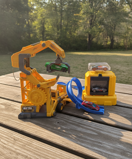 ZURU Metal Machines Construction Destruction Playset