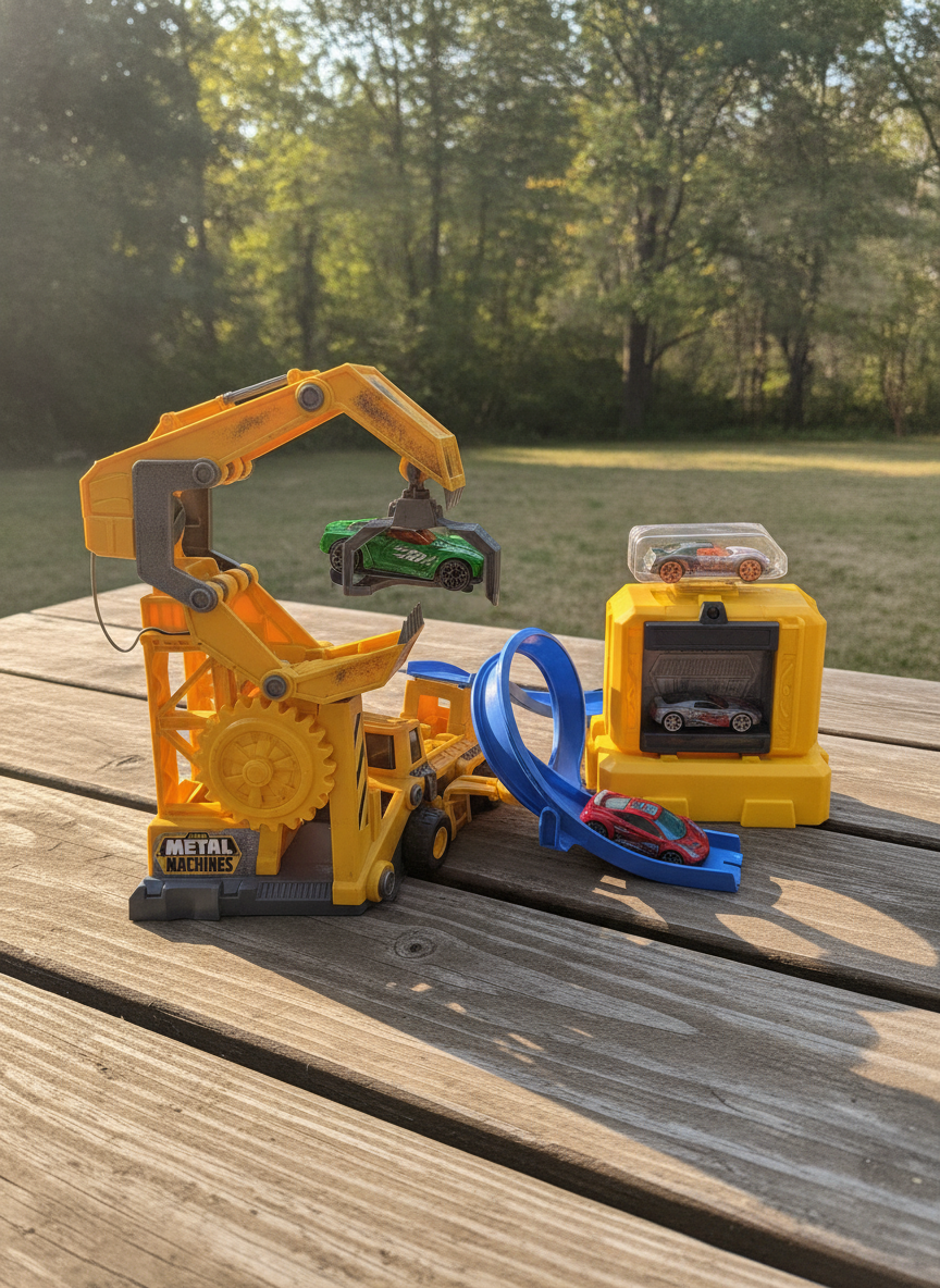 ZURU Metal Machines Construction Destruction Playset