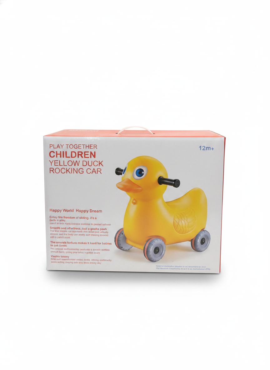 Play Together Children Yellow Duck Rocking Car