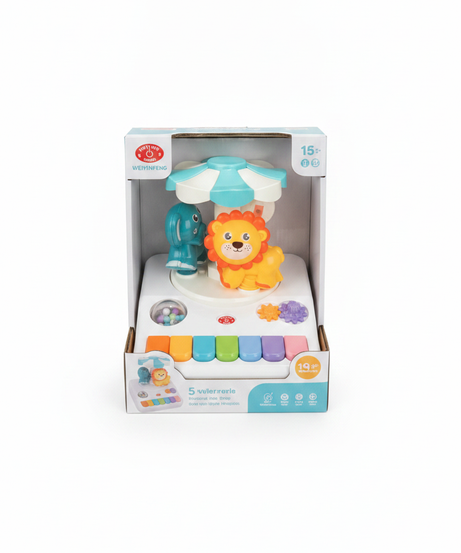 Baby Animal Musical Carousel Activity Toy
