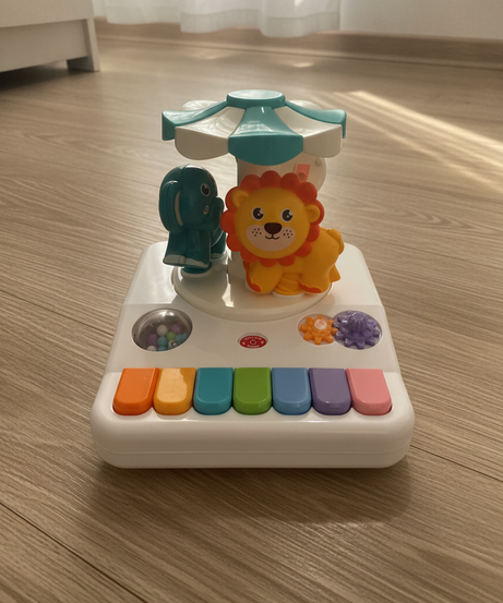 Baby Animal Musical Carousel Activity Toy
