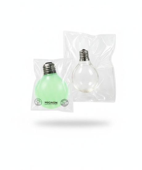 Squishy Glow-In-The-Dark Bulb Squeeze Toy - Light-Emitting Sensory Decompression Squeeze