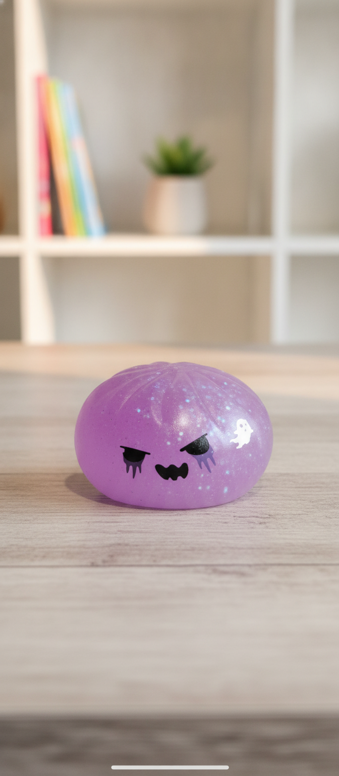 1pc Halloween Big Baozi with Steamer, Fun Quirky, Softly Shaped, Non-Sticky Halloween Party Holic