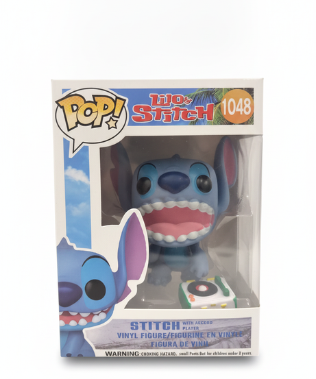 Pop! Lilo & Stitch Stitch with Record Player #1048