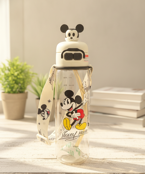 Disney Mickey Mouse Character Water Bottle