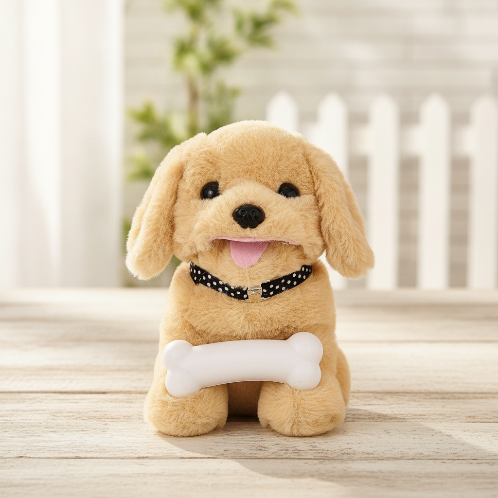 PetHouse Mini TouchPet Electronic Plush Pet (Golden Retriever)