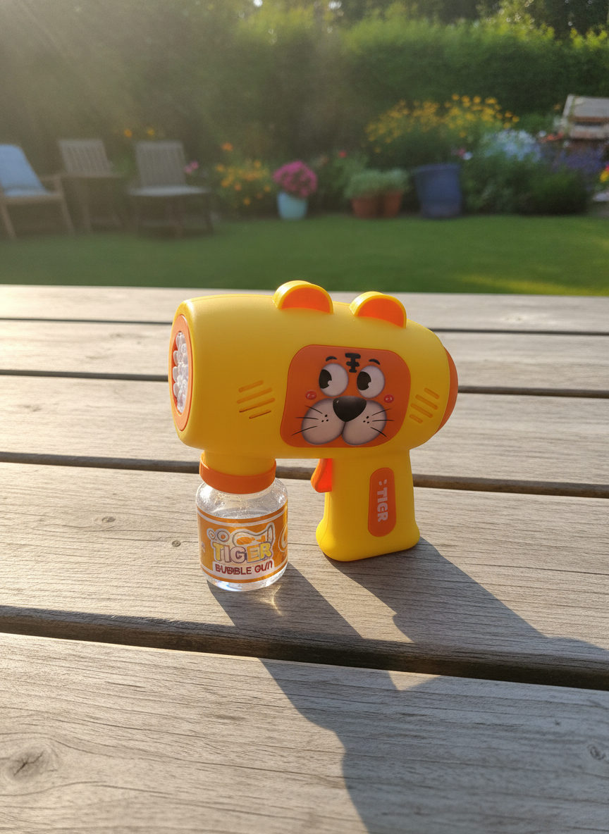 Little Tiger Bubble Gun