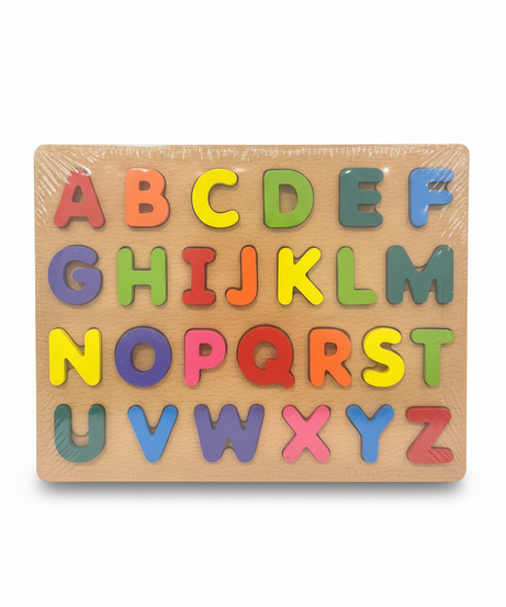 Wooden Alphabet Letter Puzzle Board