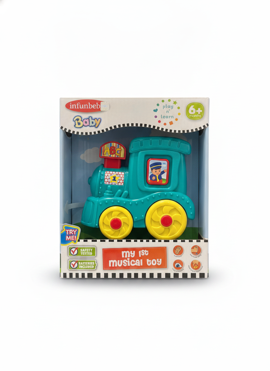Infunbeb Baby My 1st Musical Toy Train