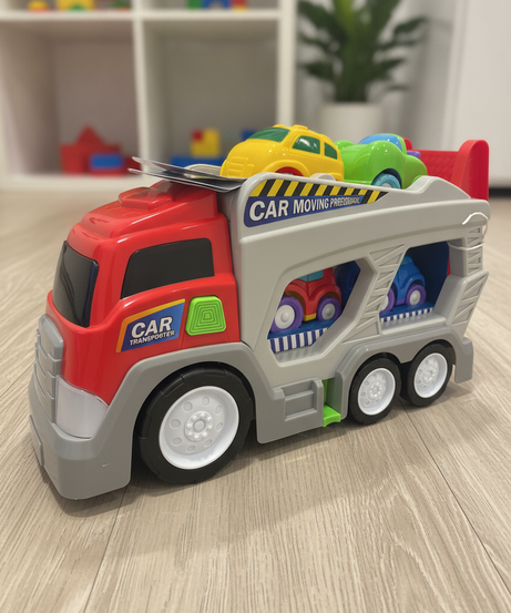 Car Transporter Truck with Mini Cars