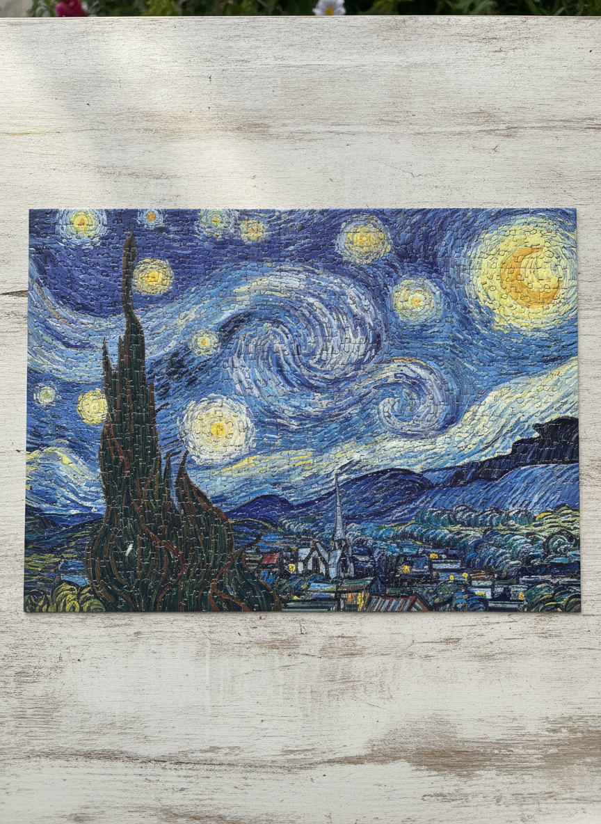 Trefl Art Collection: Vincent Van Gogh - The Starry Night 1000 Piece Puzzle