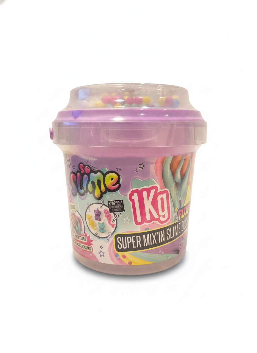 So Slime 1Kg Super Mix'in Slime Bucket