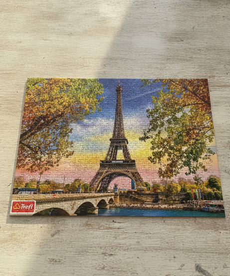 Trefl Eiffel Tower Paris 500 Piece Jigsaw Puzzle