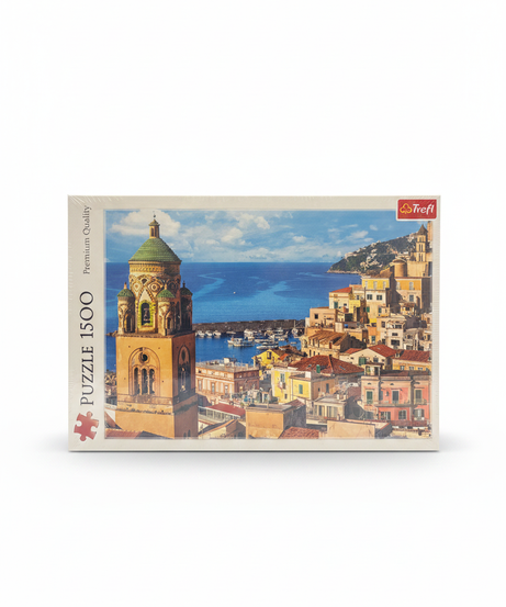 Trefl 1500 Piece Premium Quality Puzzle: Mediterranean Coastal Town