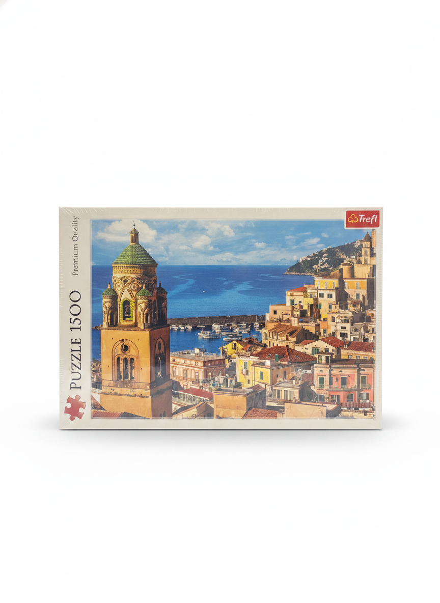 Trefl 1500 Piece Premium Quality Puzzle: Mediterranean Coastal Town