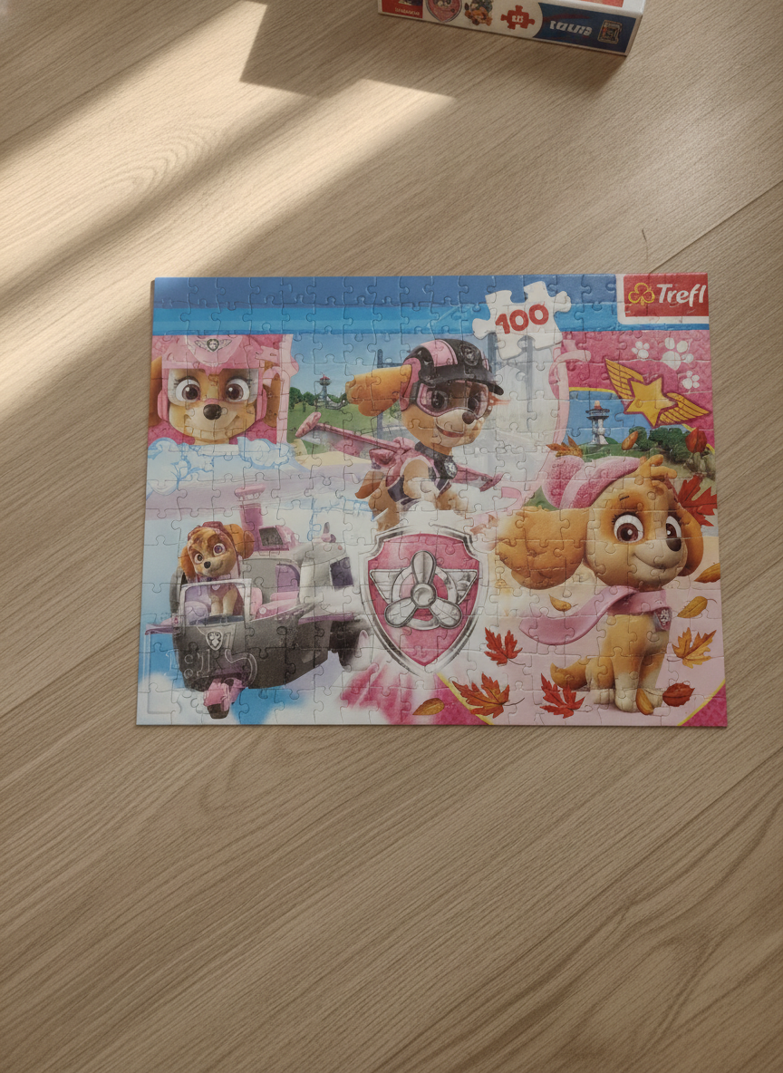 PAW PATROL Trefl Puzzle - 100 Pieces Skye