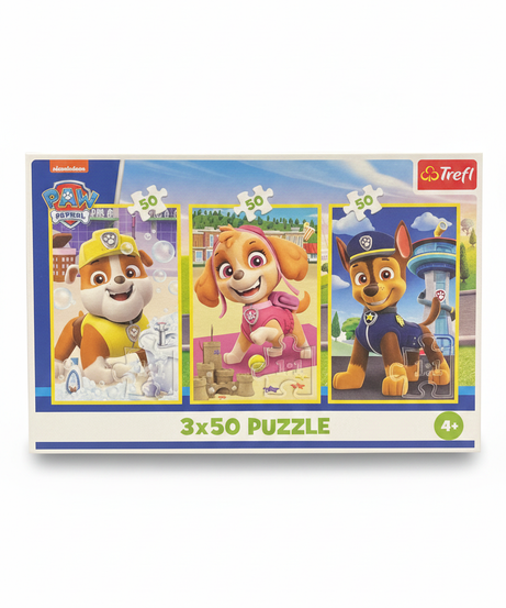 Nickelodeon Paw Patrol 3x50 Puzzle by Trefl