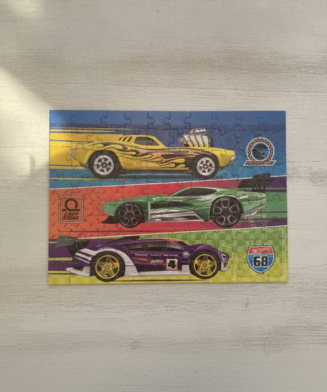 Hot Wheels Trefl Puzzle
