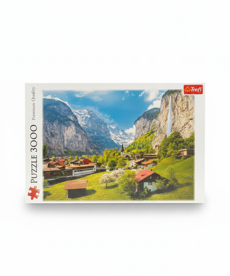 Trefl 3000 Piece Premium Quality Jigsaw Puzzle - Lauterbrunnen Valley, Switzerland