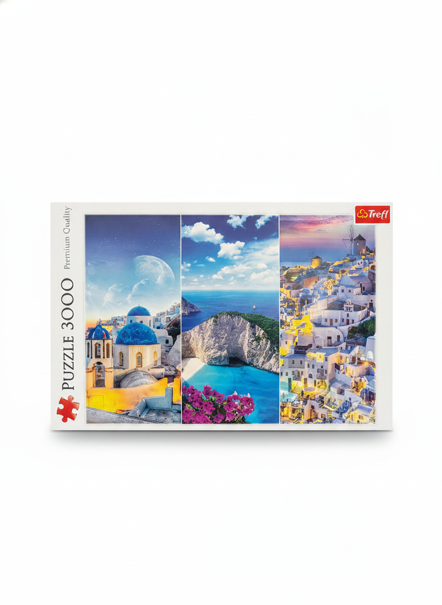 Trefl Puzzle 3000: Mediterranean Island Triptych