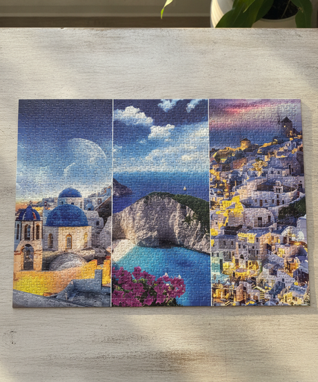 Trefl Puzzle 3000: Mediterranean Island Triptych