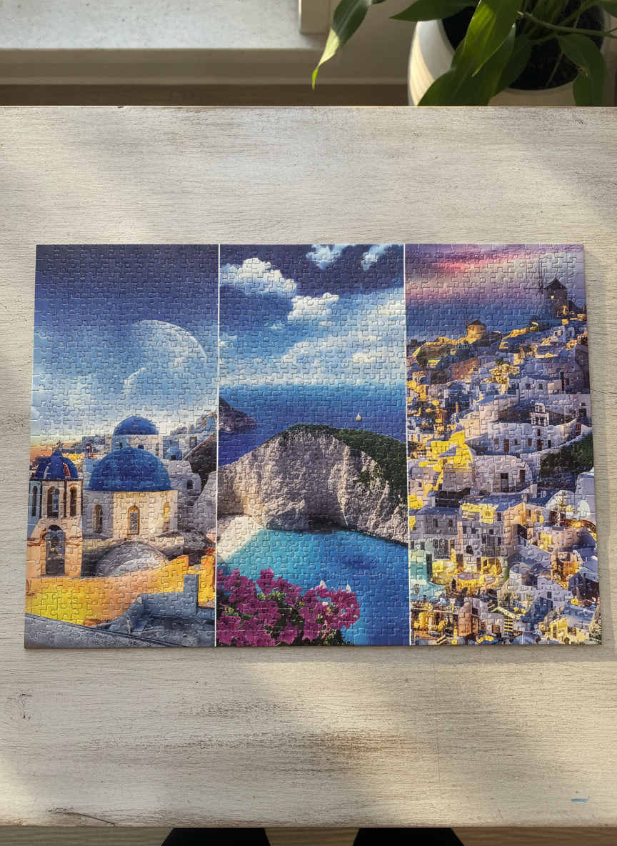 Trefl Puzzle 3000: Mediterranean Island Triptych