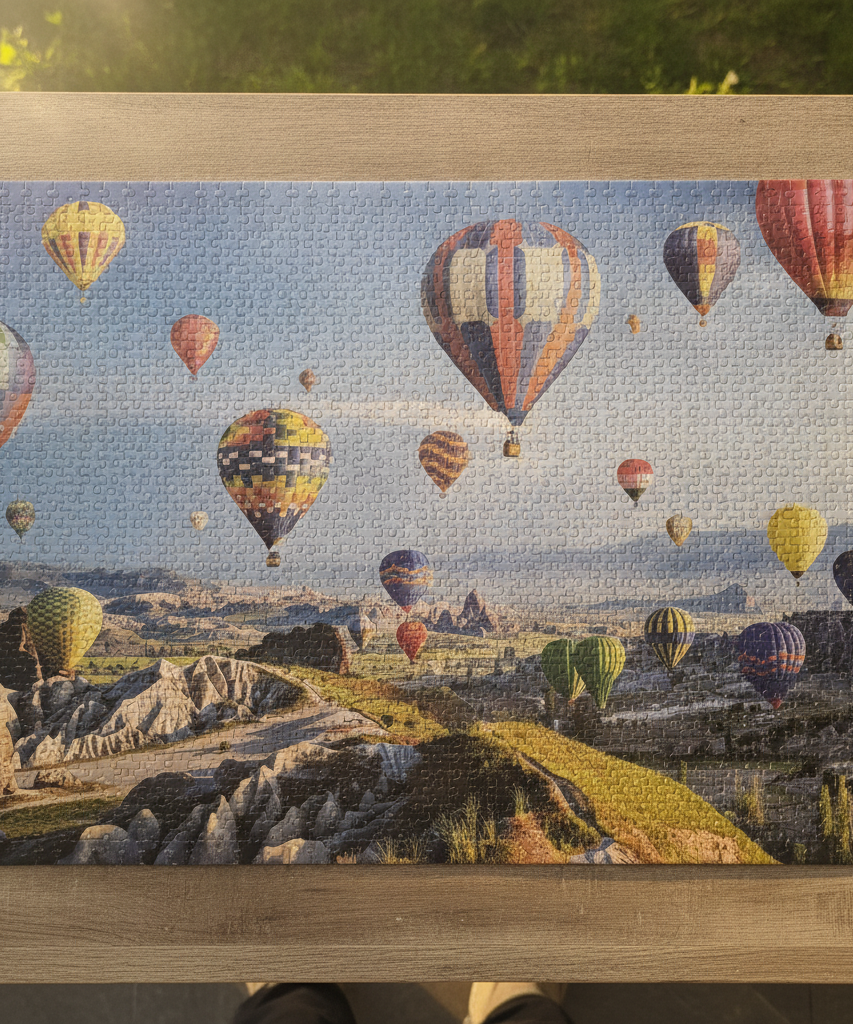 Trefl 1000 Piece Premium Quality Hot Air Balloons Puzzle